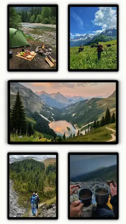 9 Photos Frame