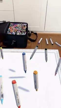 Crayon magique 