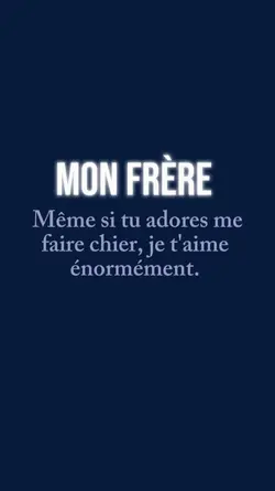 mon frère