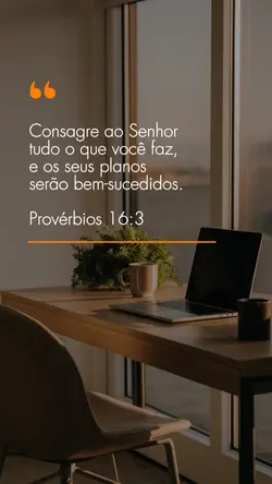 Provérbios 16:3