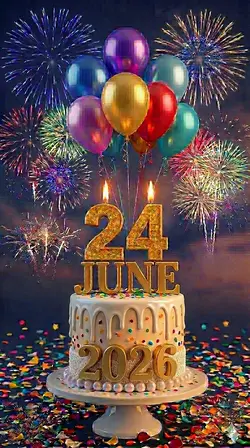 Birthday 24 JUNE