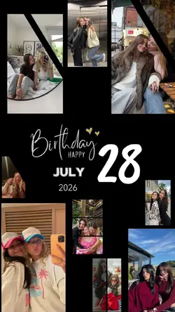 Birthday 28 July