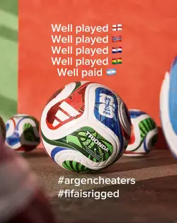 Well paid Argentina!