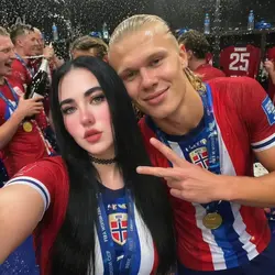 foto con Erling 