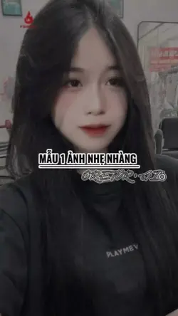 Mẫu 1 ảnh nhẹ nhàng 