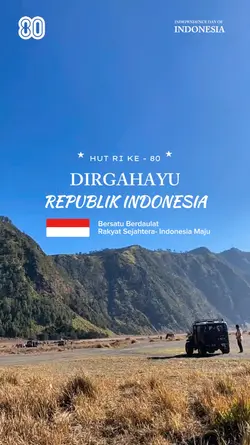 Dirgahayu RI 80