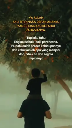 doa untuk anakku