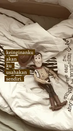 ku usahakan sendiri