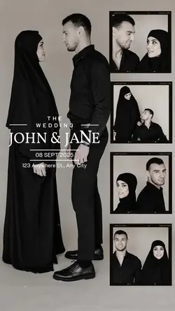 Wedding invitation 