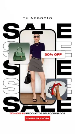 SALE, descuento 
