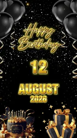 HBD 12 AUGUST