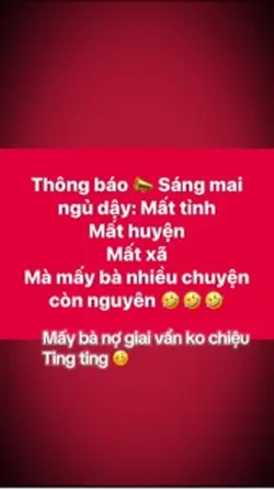 Sáng ngủ dầy thấy cả
