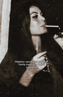 Hatamız varsa..