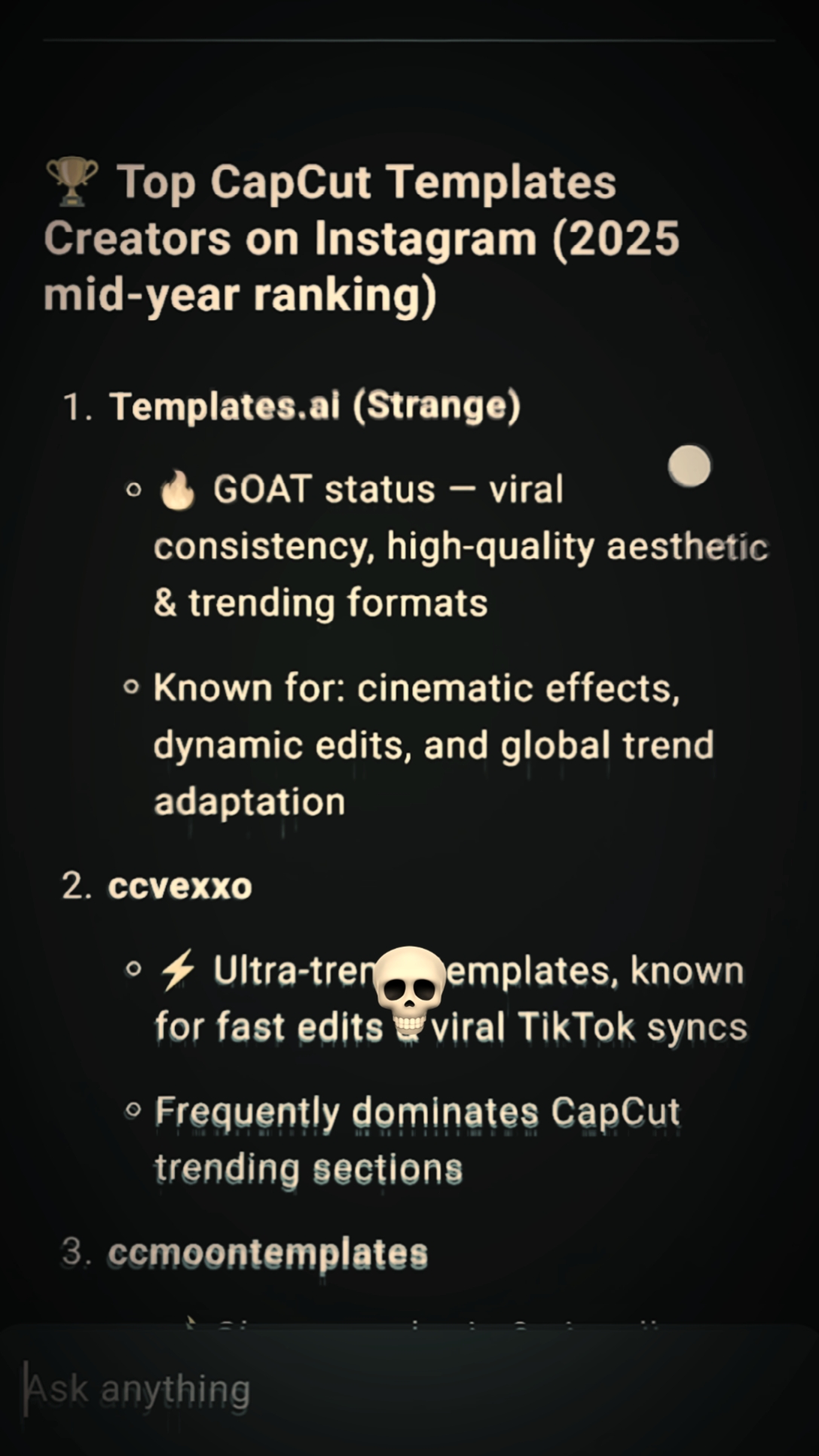 capcut template cover