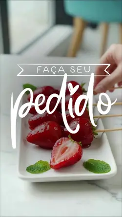 Impossível resistir: morango recheado