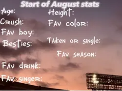 August