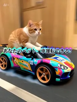 Aiあなたのペット、車運転できる？