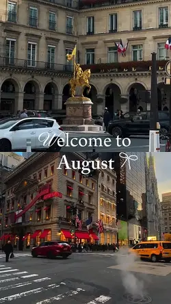 Welcome to August