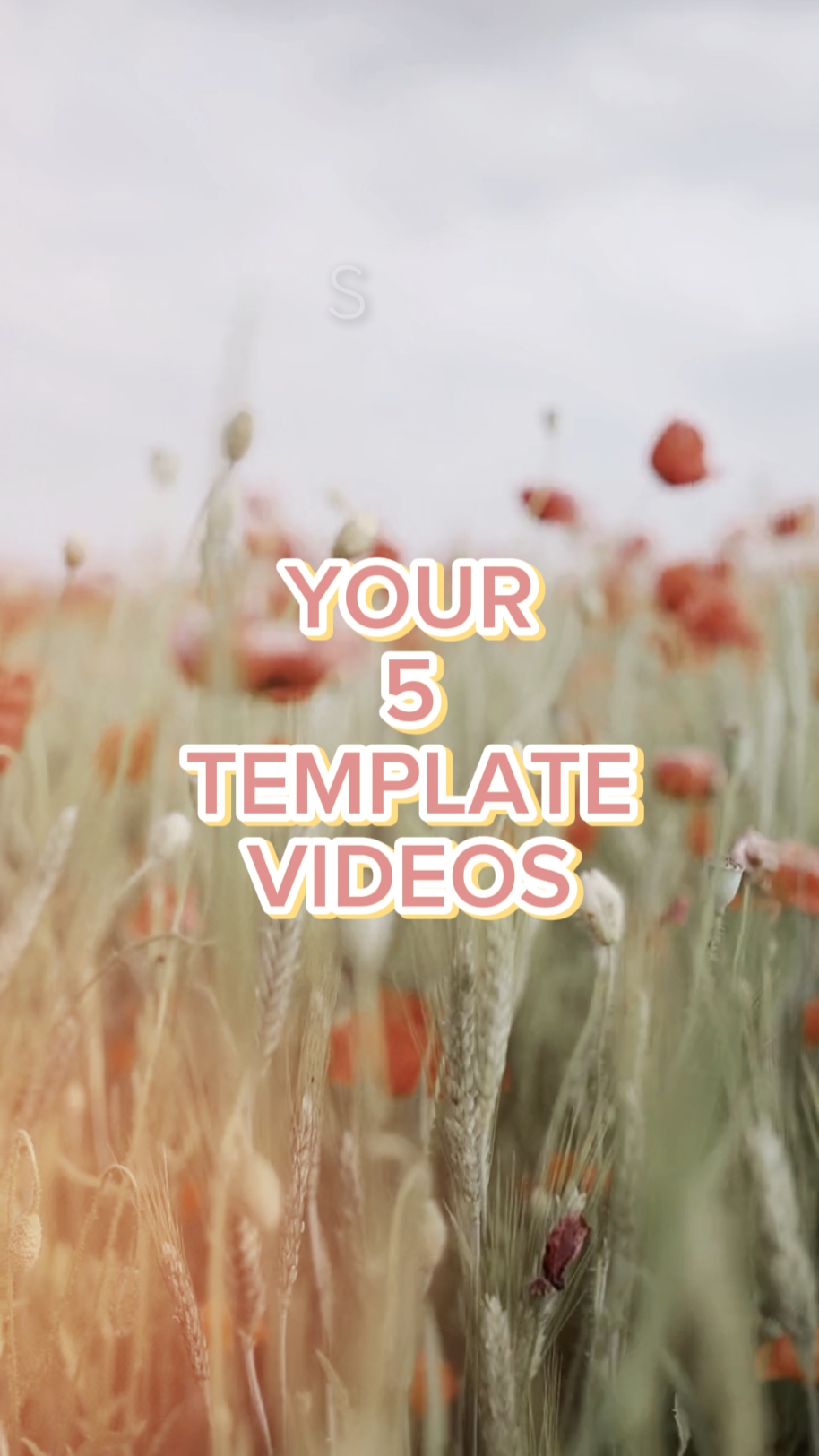 capcut template cover