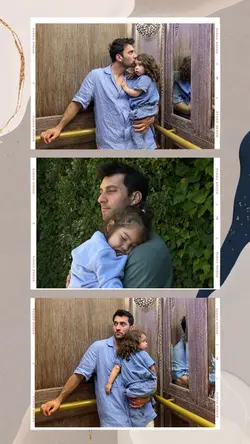 Dad and baby