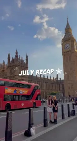 july recap aesthetic