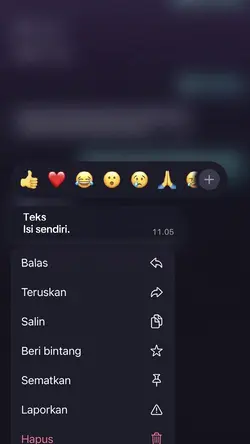 Teks isi sendiri