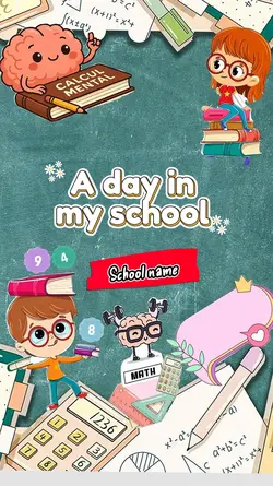 A day in my school 