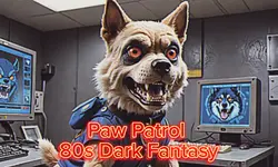 Paw patrol 80s Dark 