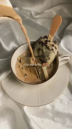 relaxing coffee