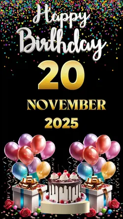 BIRTHDAY 20 NOVEMBER