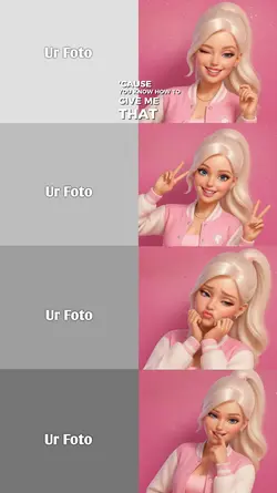 Versi Barbie 