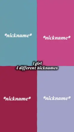 nicknames