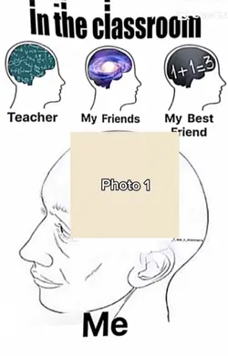 Me, friend teacher