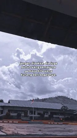 jangan dipaksa dia