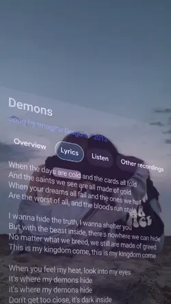 Demons, intrumental 