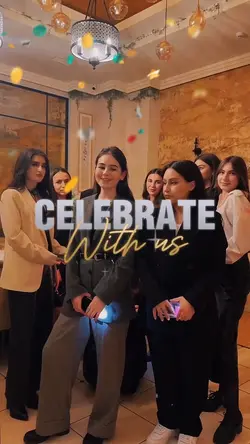 Celebrate with us