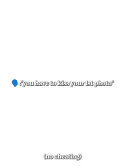 kiss Ur first photo
