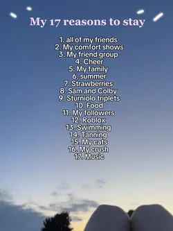 Not in order 