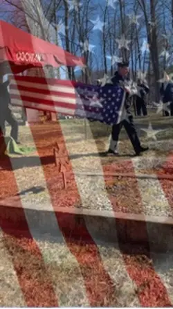 FOLDING FLAG 🇺🇸🇺🇸🇺🇸🇺🇸