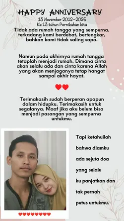 Happy anniversary