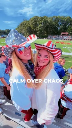 Calm over chaos