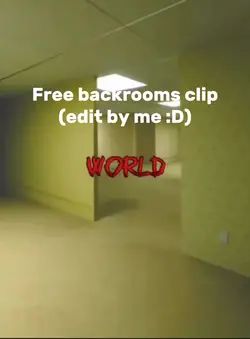 Free Backrooms Edit