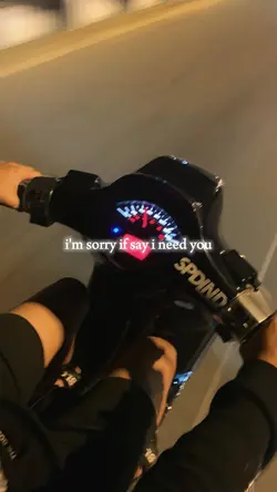 i'm sorry if i say