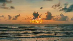 Sunset in Beach