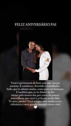 Parabéns pai 