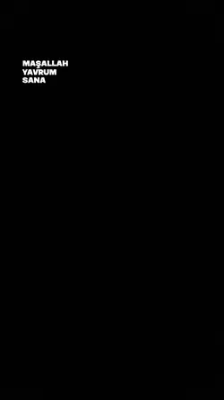 Maşallah yavrum