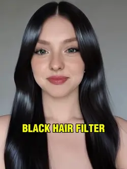BLACK HAIR 