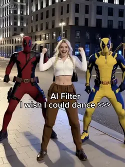 Dance with filter AI