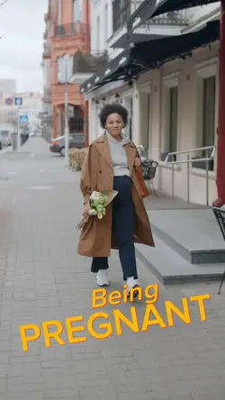 being pregnant 