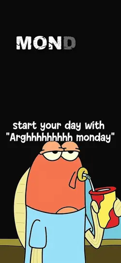 monday blues!